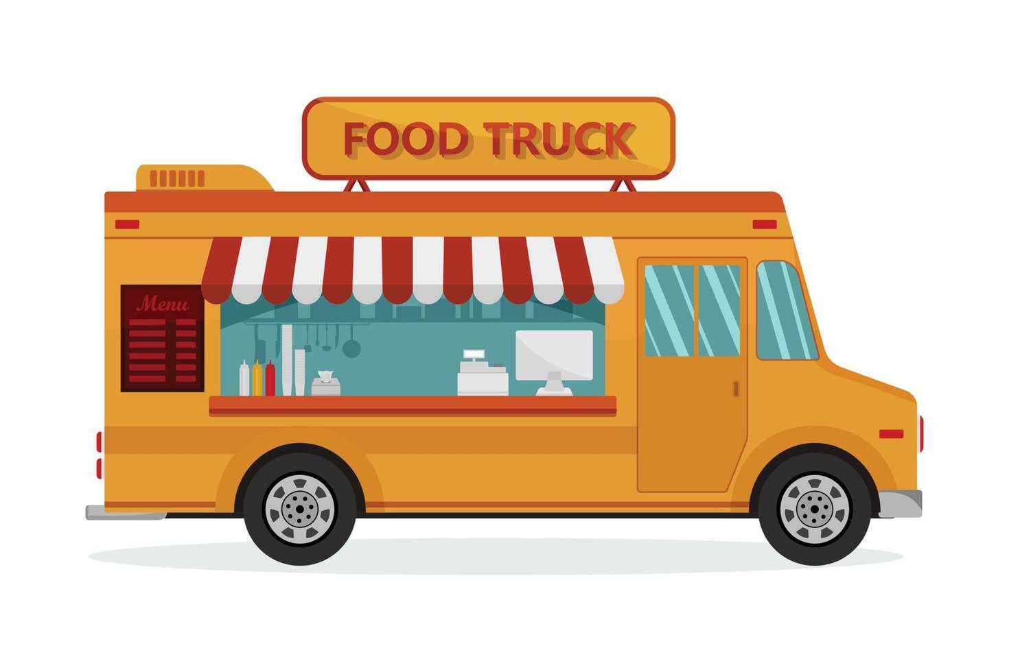 food-truck-street-food-kitchen-trailer-van-illustration-minivan-restaurant-delivery-service-van-free